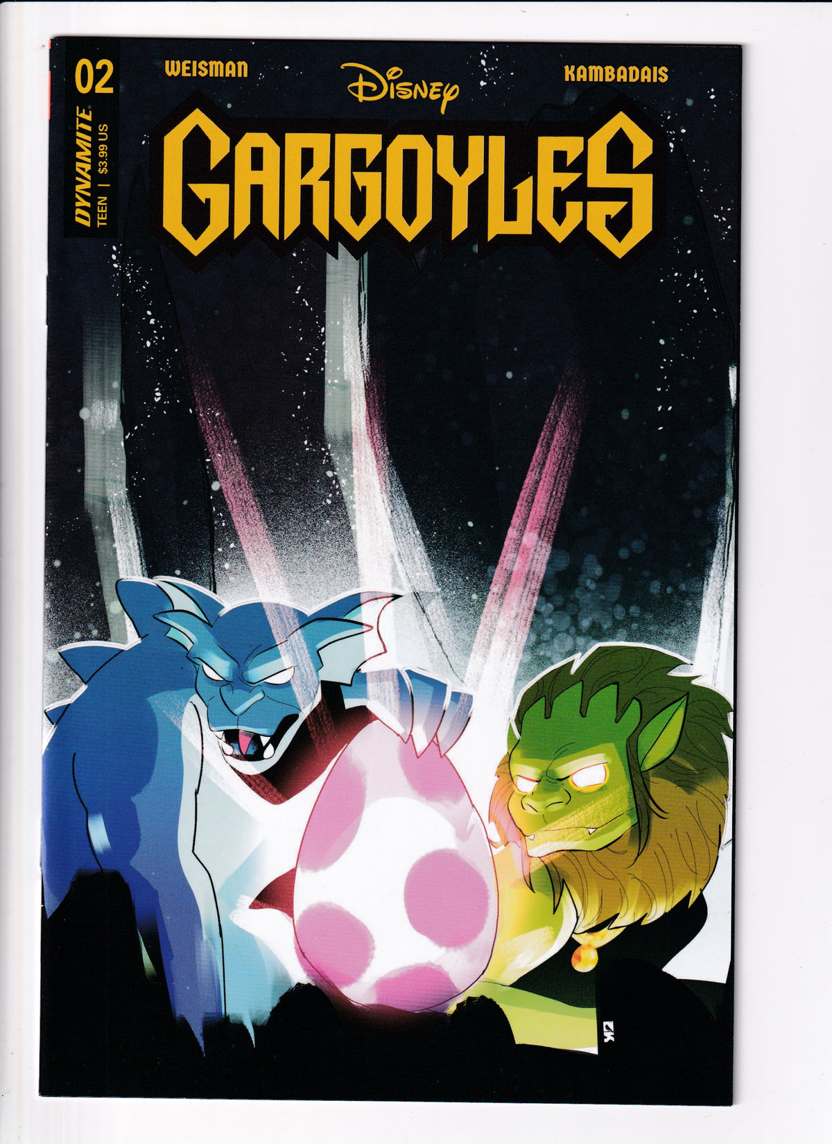 Gargoyles #2 1:10 Var NM (9.4) (2023)`