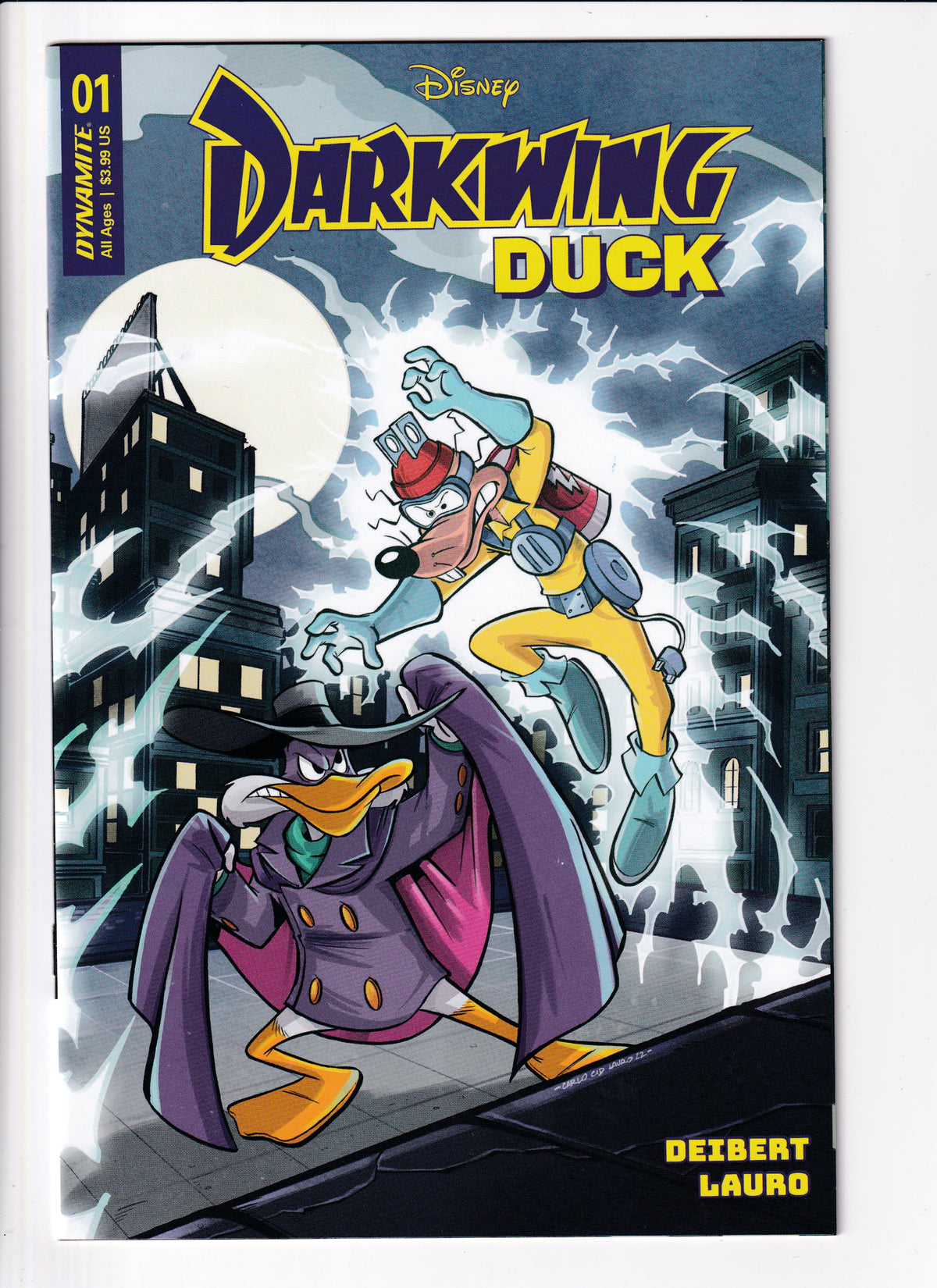 Darkwing Duck #1 1:10 Lauro Var NM (9.4) (2023)