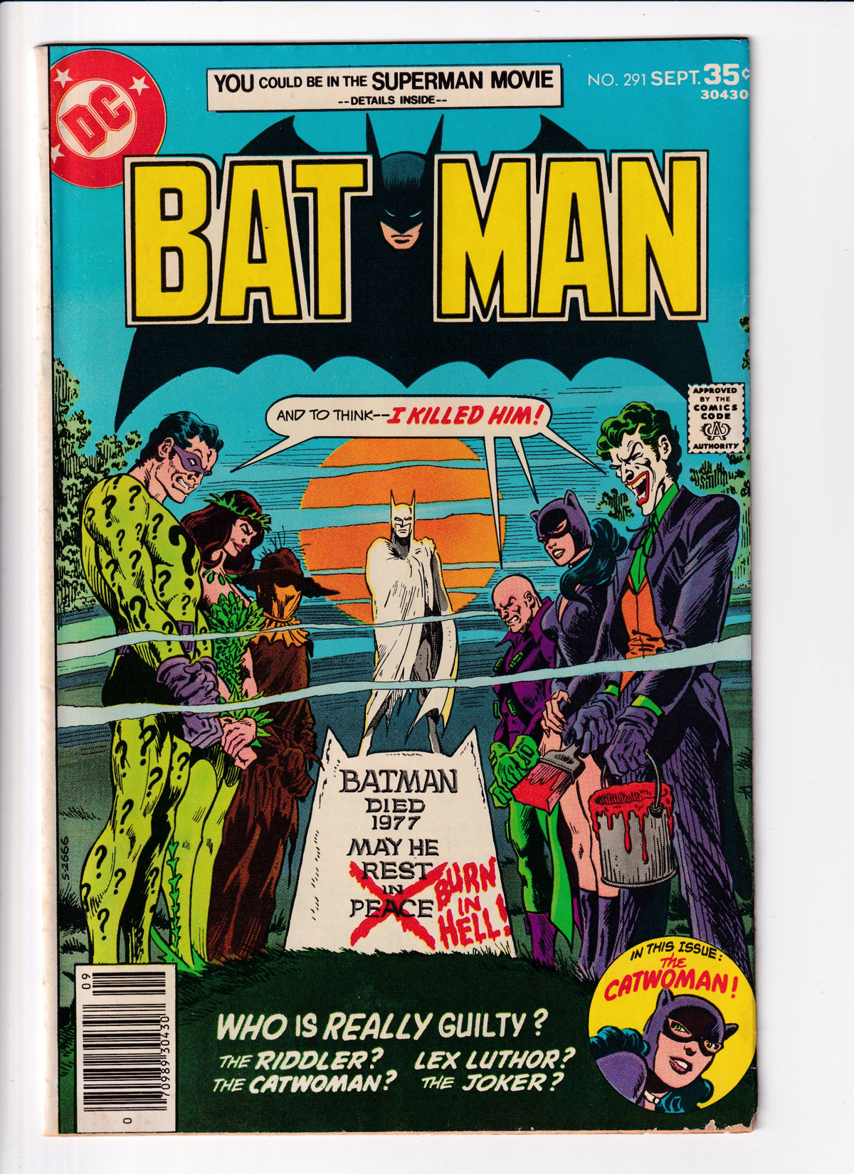 Batman #291 FN (5.0) (1977)