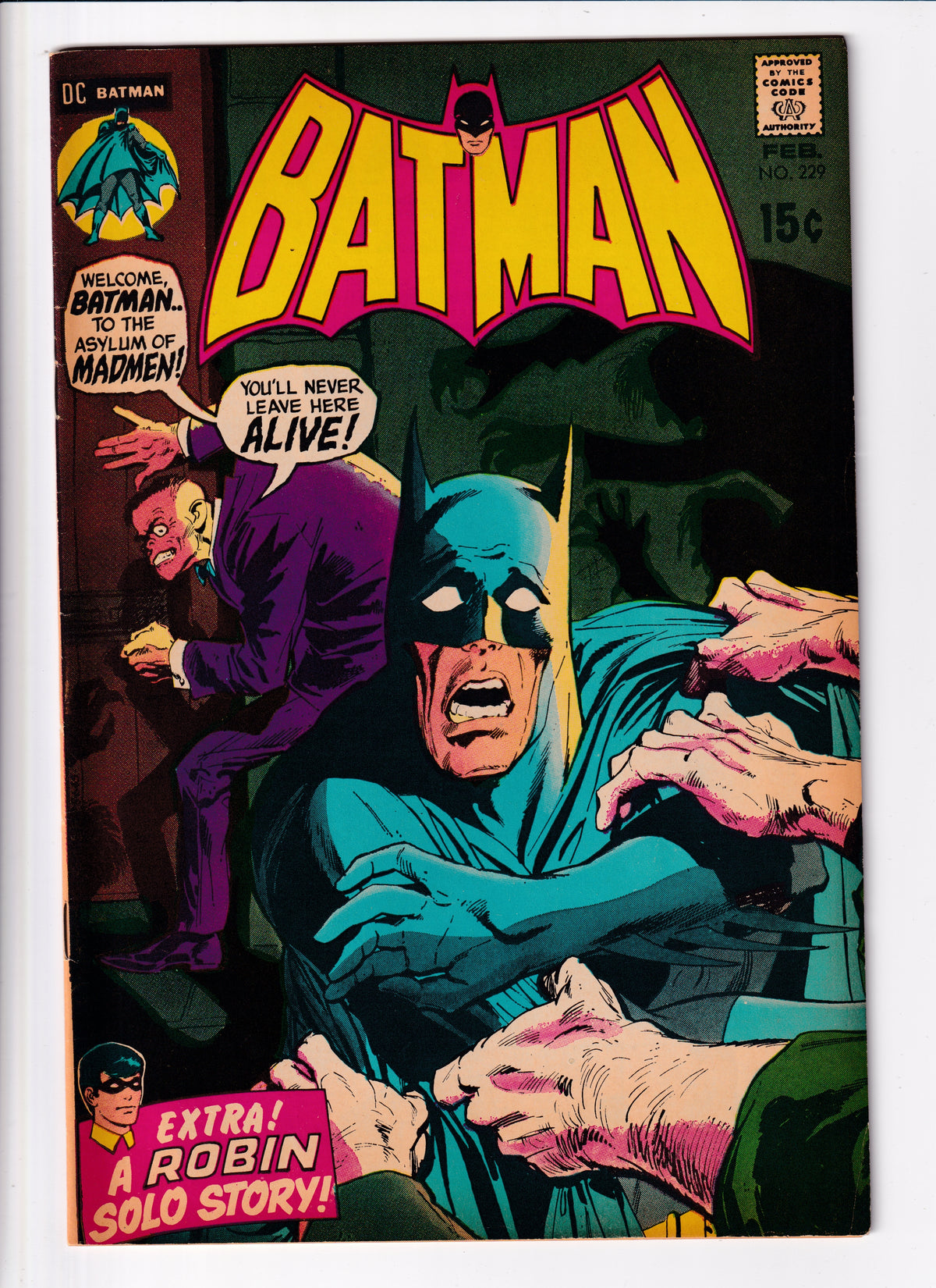 Batman #229 FN (6.0) (1971)