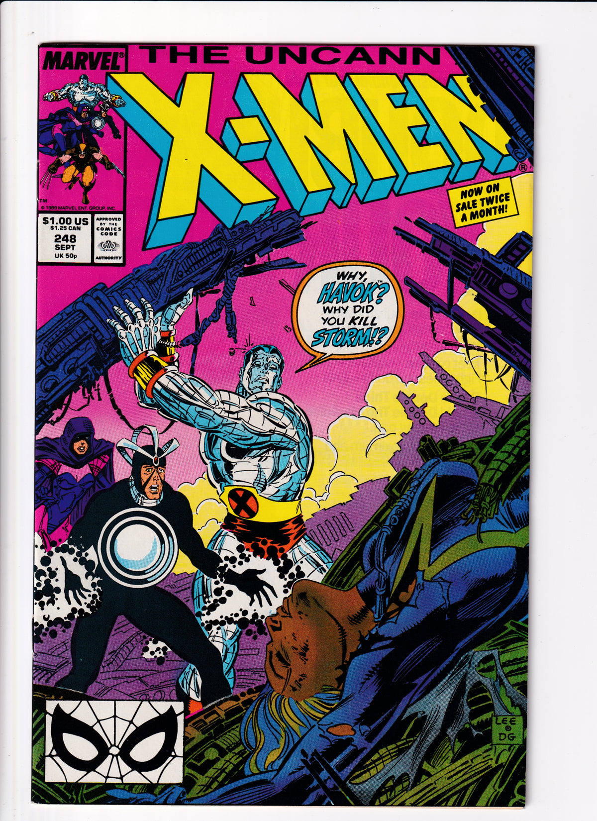 X-men #248 NM (9.2) (1989)