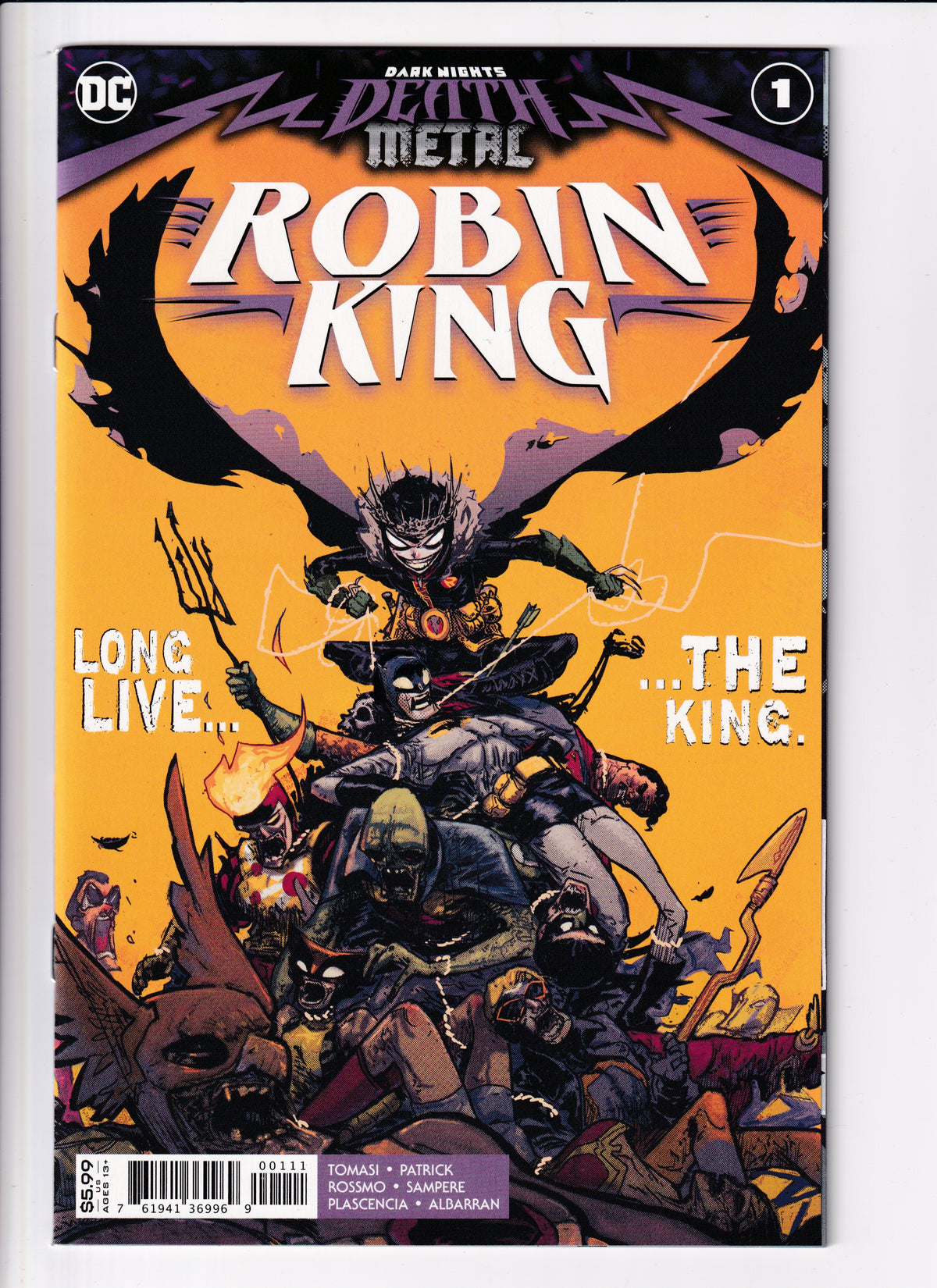 Dark Nights: Death Metal Robin King #1 NM (9.6) (2020)