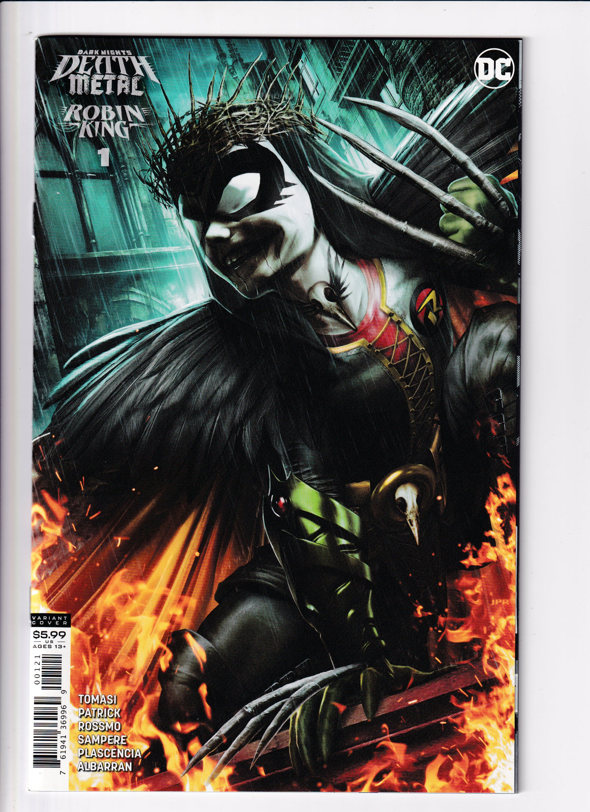 Dark Nights: Death Metal Robin King #1 1:25 Var NM (9.6) (2020)