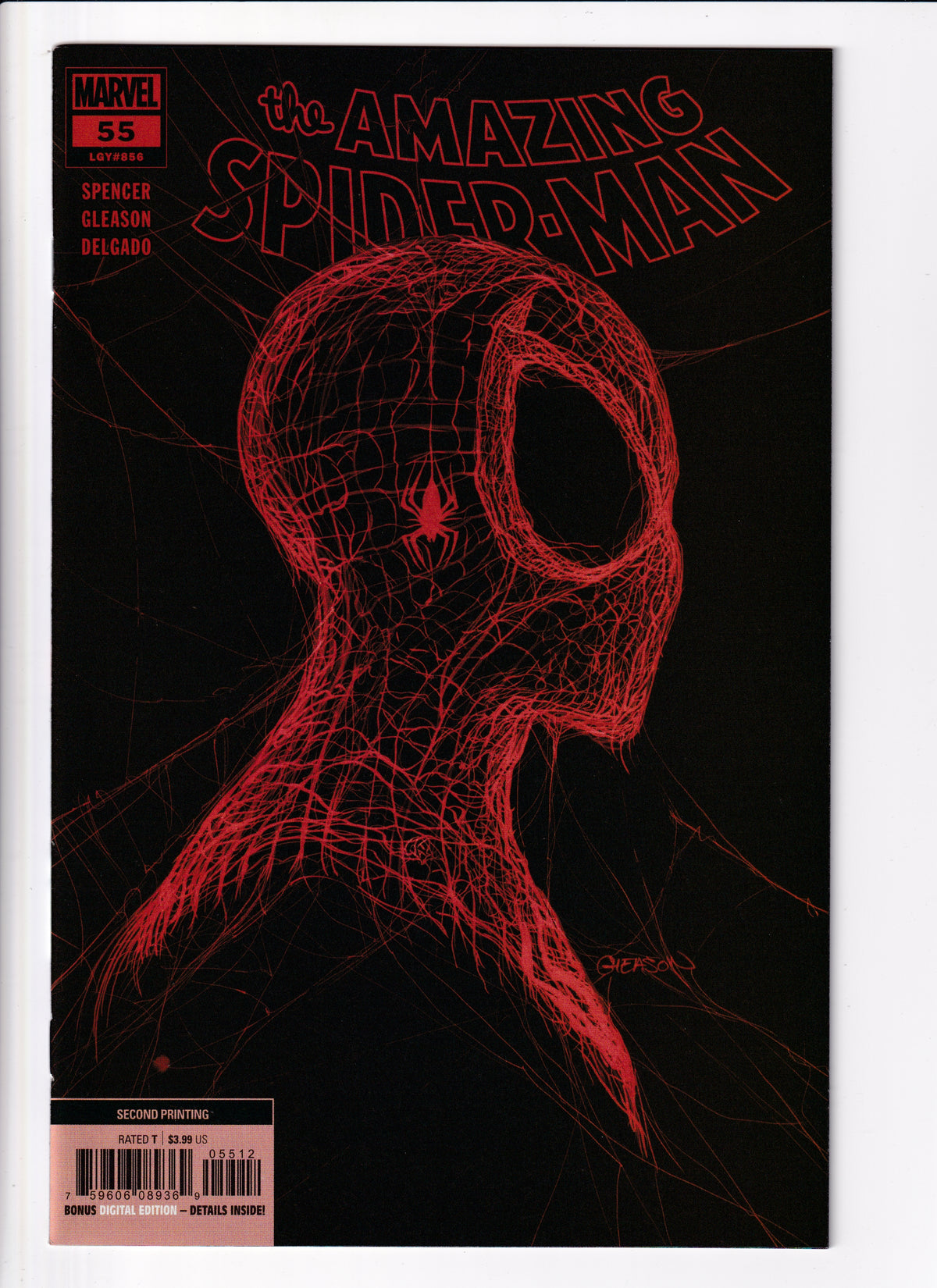Amazing Spider-Man #55 2nd Prnt Gleason Var NM(9.6) (2020)