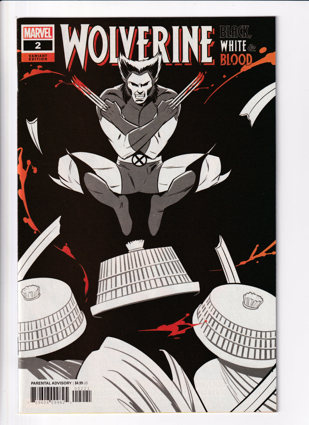 Wolverine #2 1:25 Var NM (9.6) (2020)
