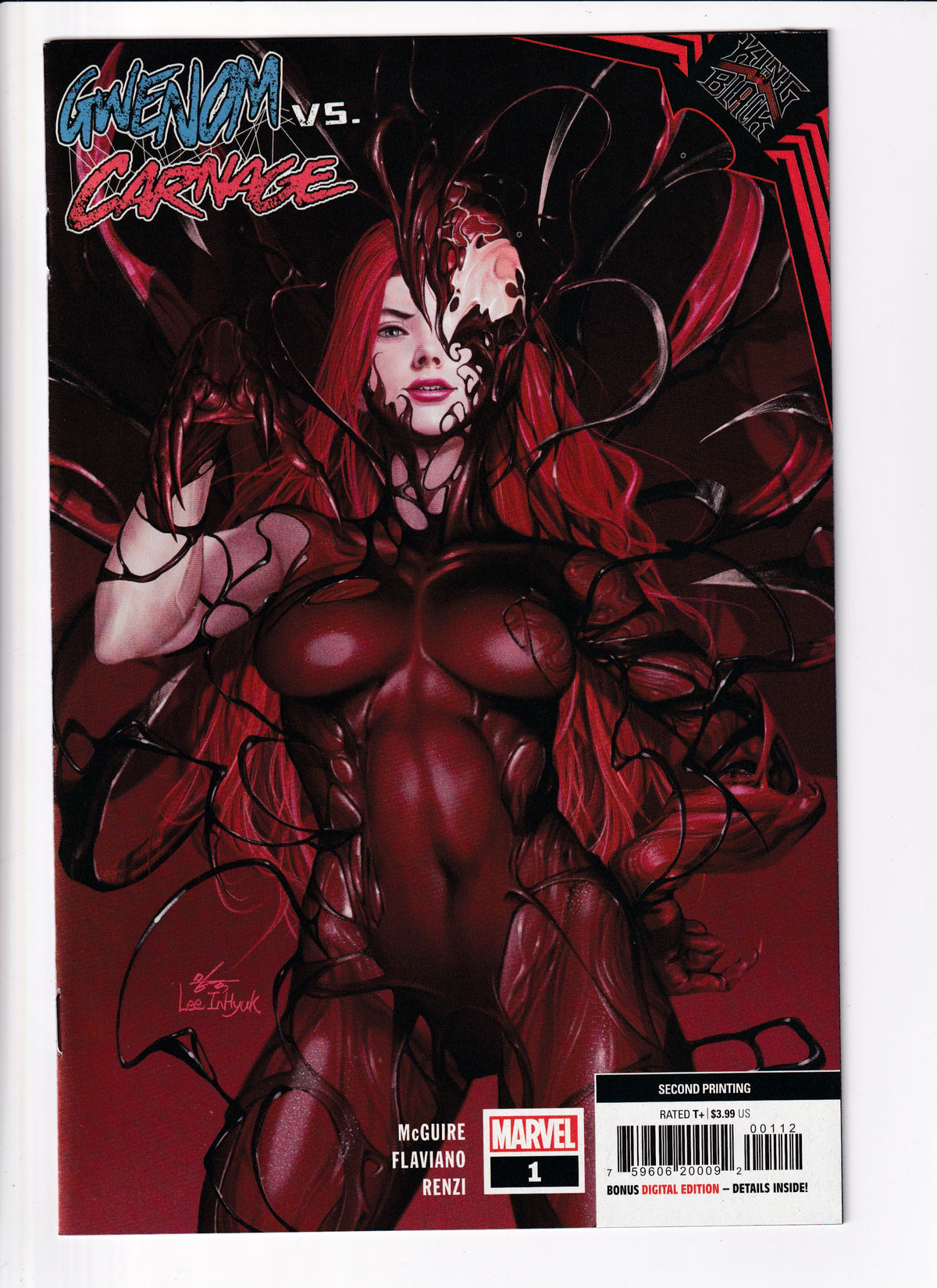 King In Black: Gwenom vs. Carnage #1 2nd Print NM (9.6) (2021)