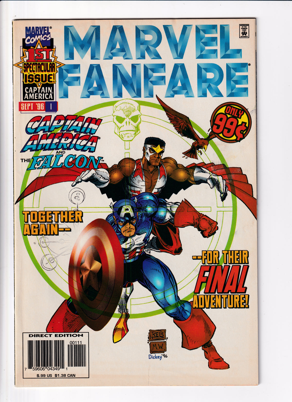 Marvel Fanfare #1 VF (7.5) (1996)