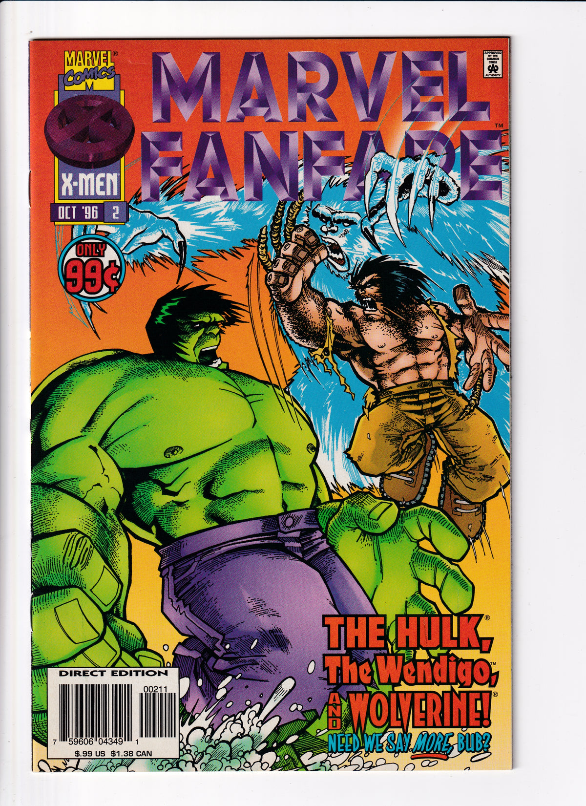 Marvel Fanfare #2 VF (8.0) (1996)
