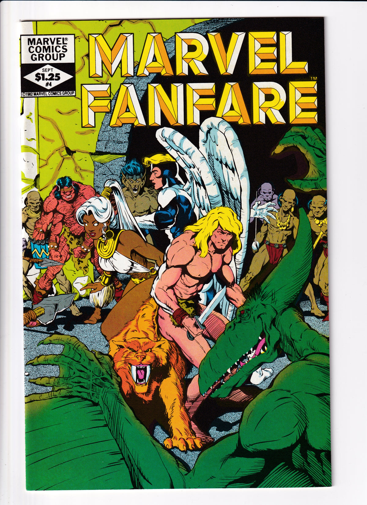Marvel Fanfare #4 NM (9.2) (1982)