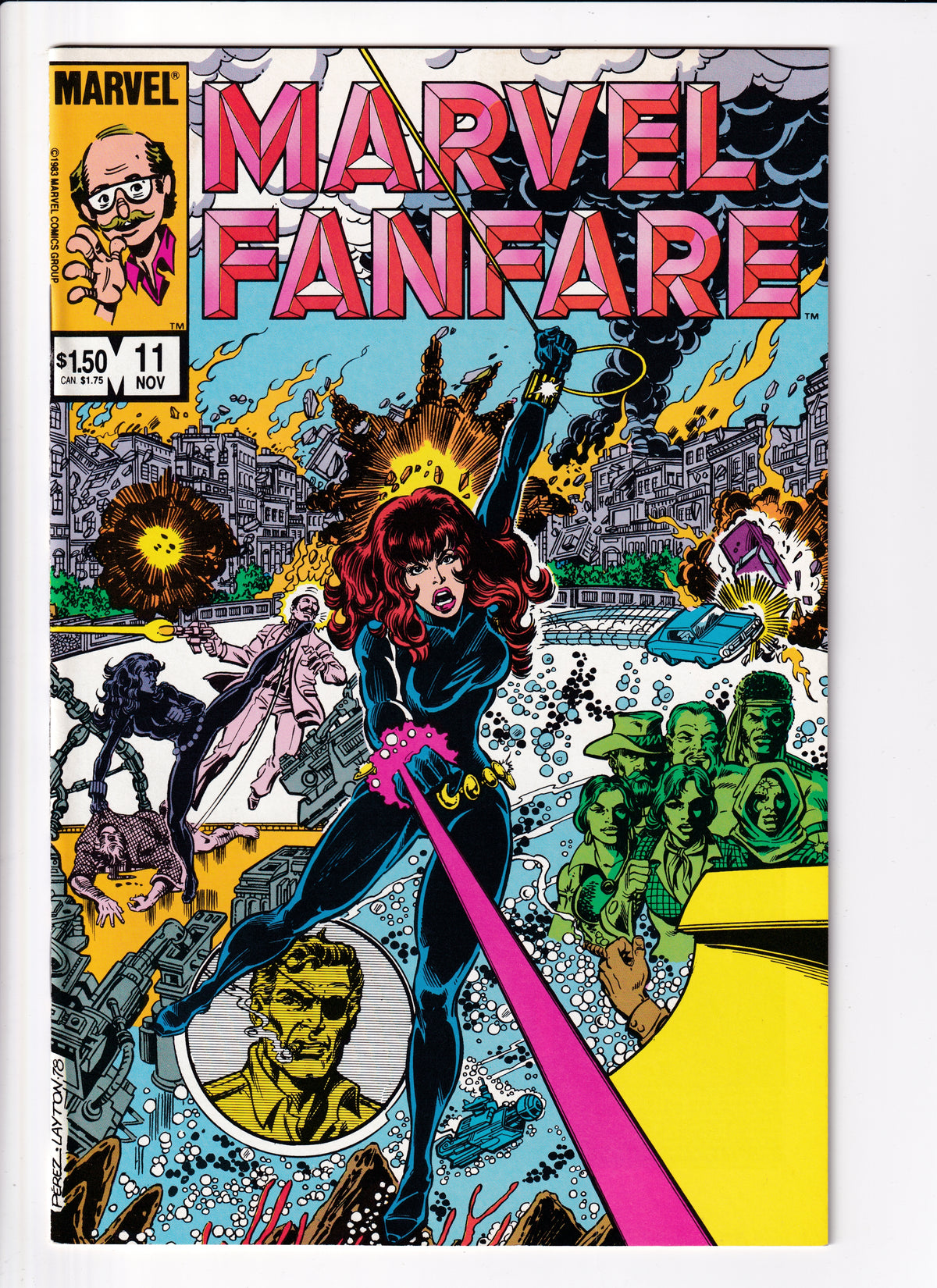 Marvel Fanfare #11 VF (8.5) (1983)