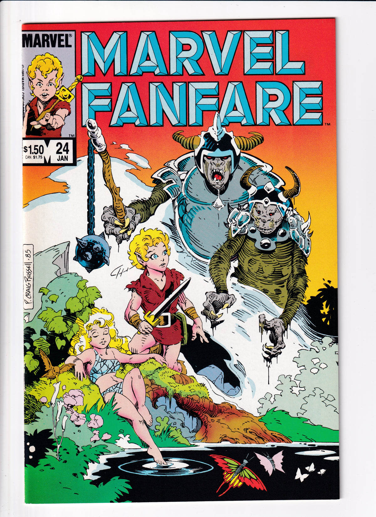 Marvel Fanfare #24 NM (9.2) (1986)
