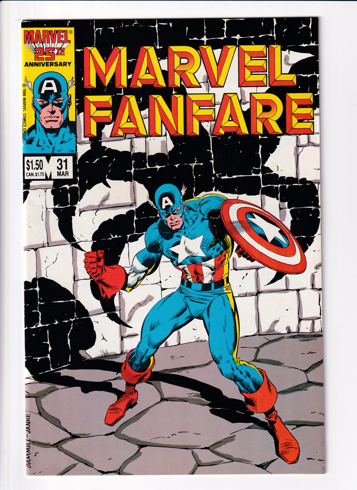 Marvel Fanfare #31 VF (8.5) (1987)