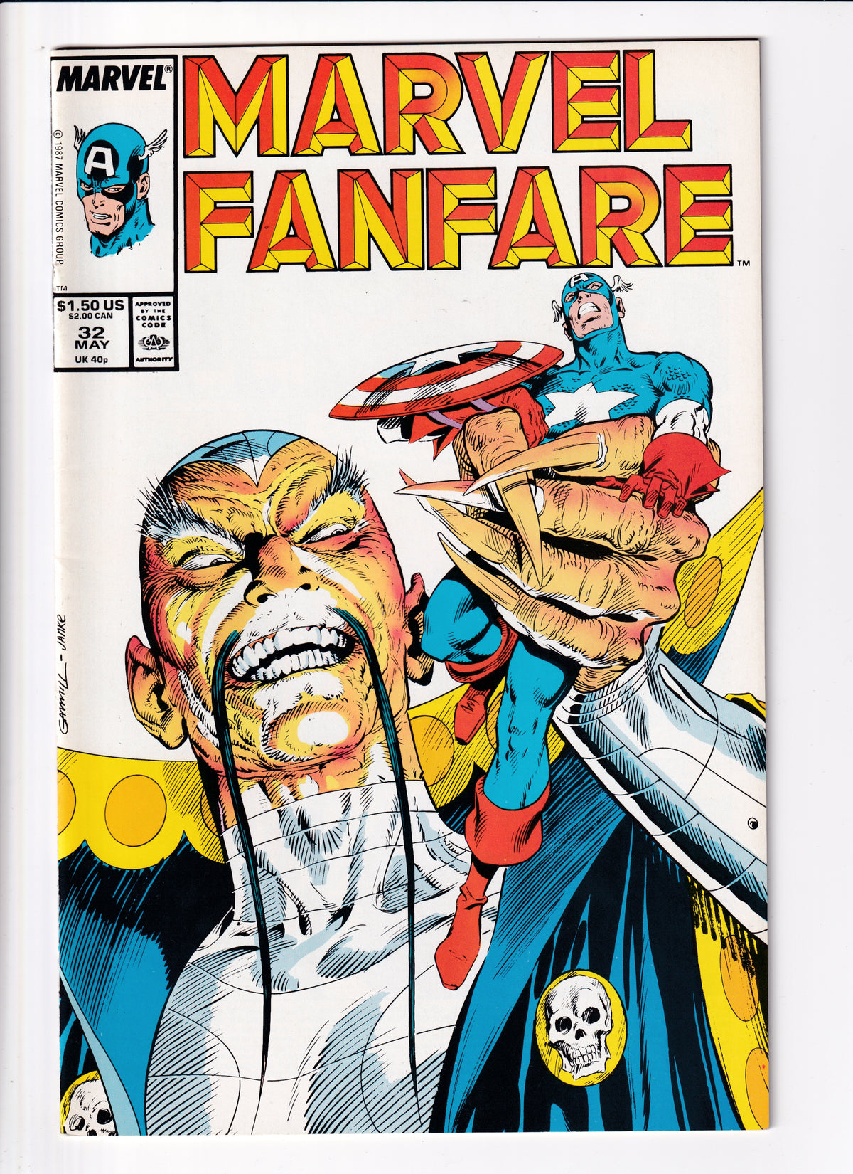 Marvel Fanfare #32 VF (8.5) (1987)