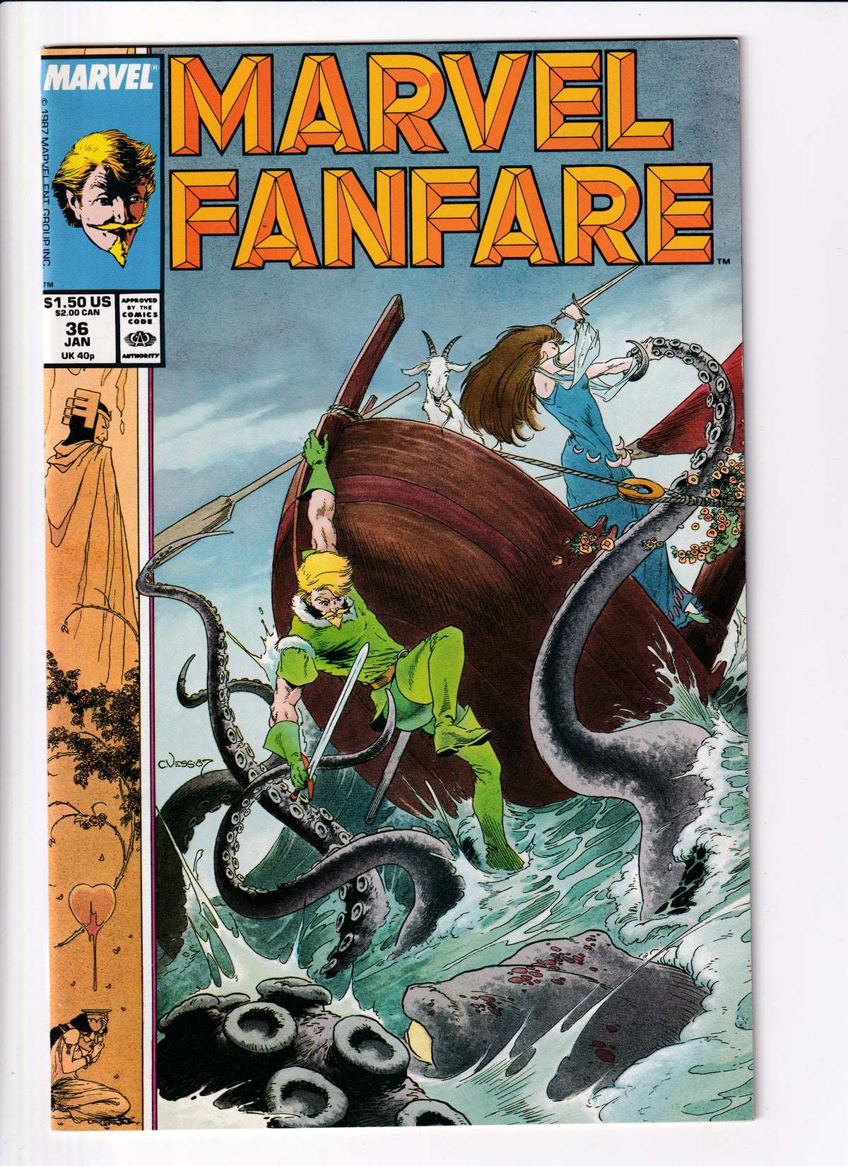 Marvel Fanfare #36 NM (9.2) (1988)