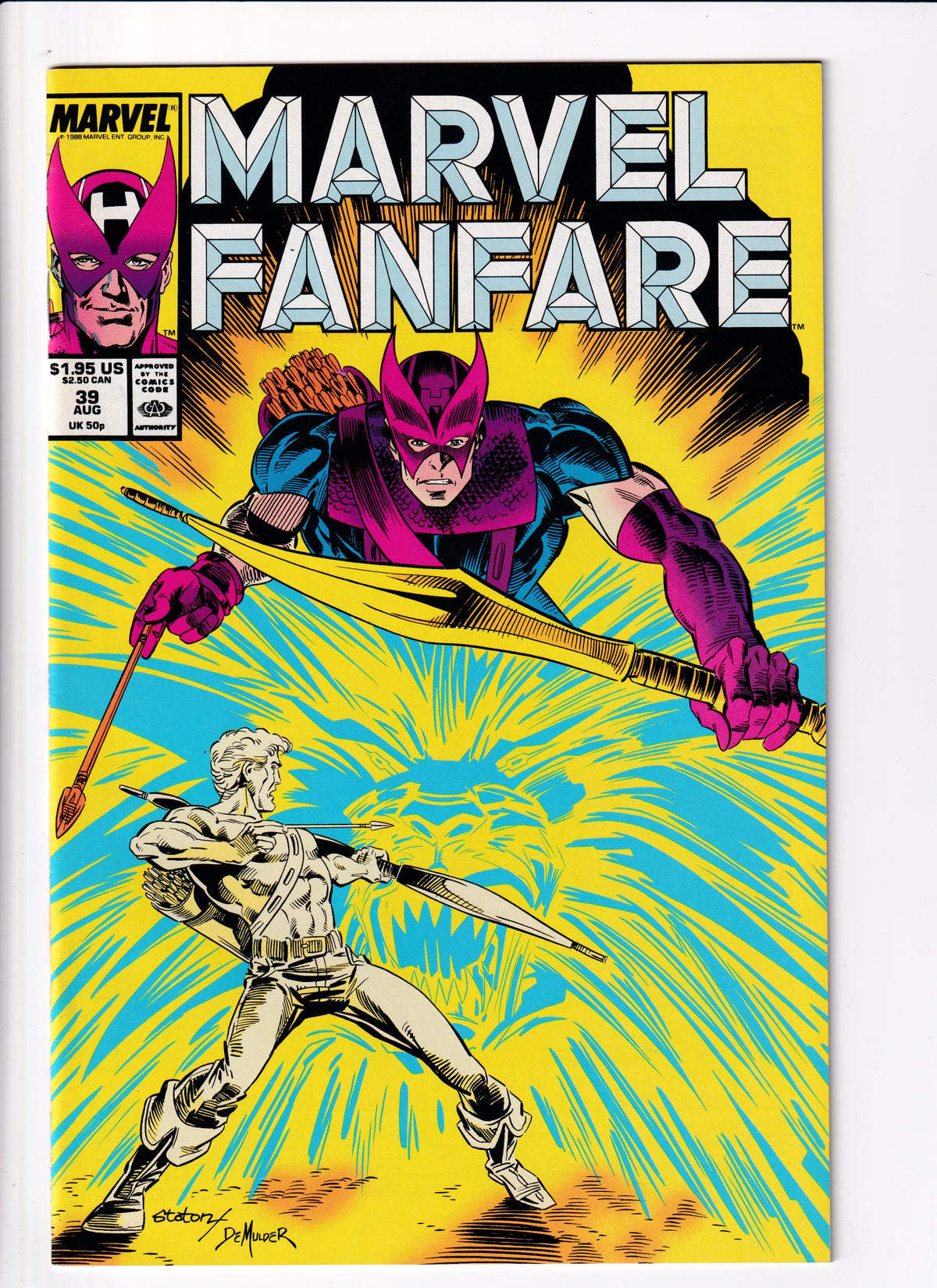 Marvel Fanfare #39 NM (9.2) (1988)