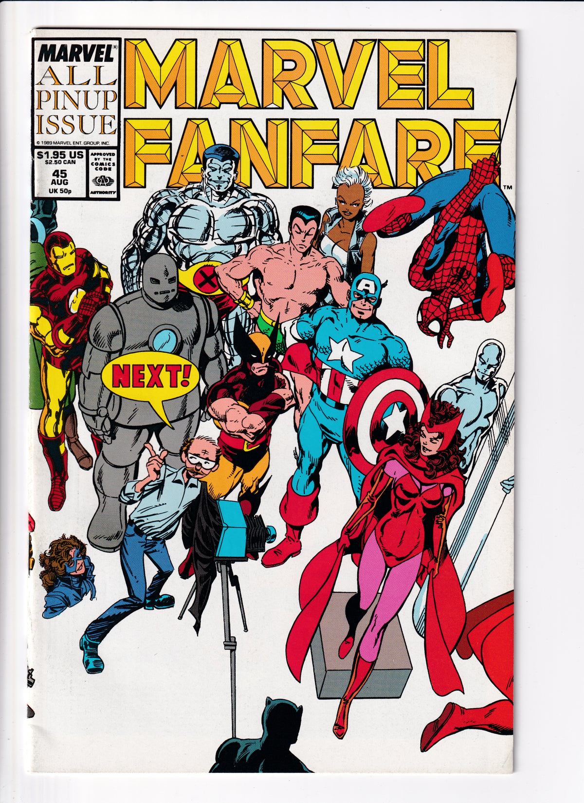 Marvel Fanfare #45 VF (8.0) (1988)