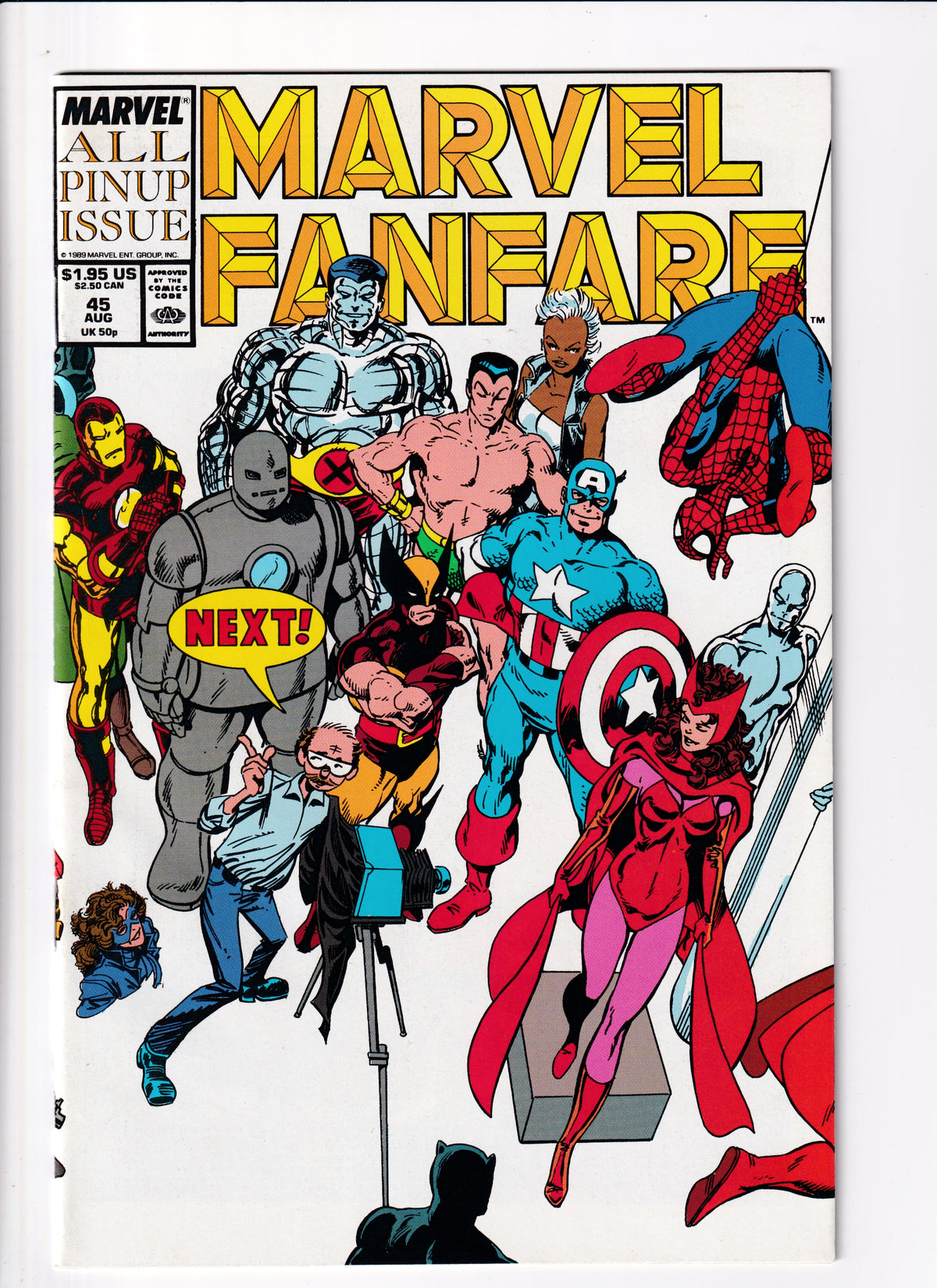 Marvel Fanfare #45 NM (9.0) (1989)