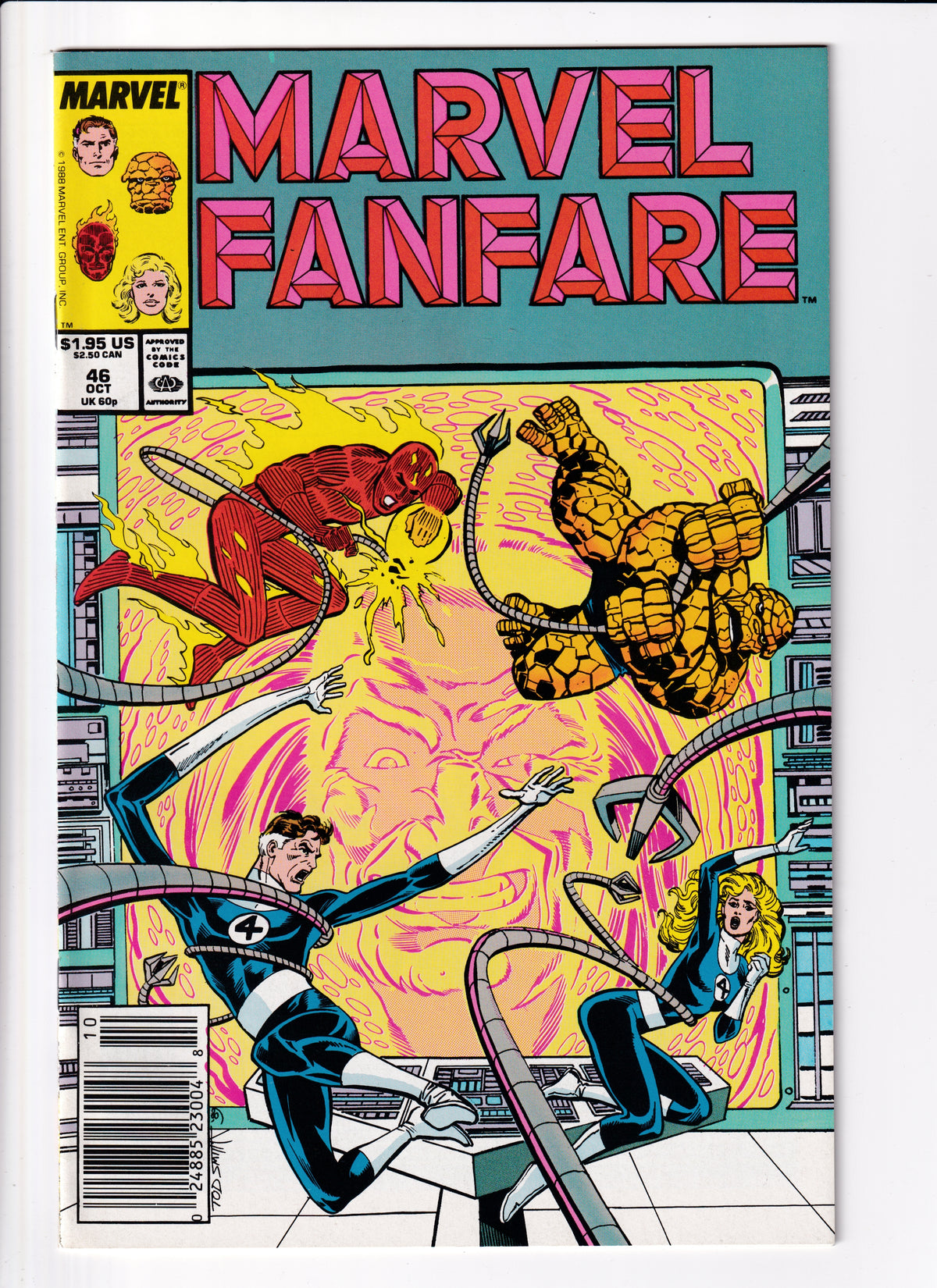 Marvel Fanfare #46 Newsstand NM (9.0) (1989)