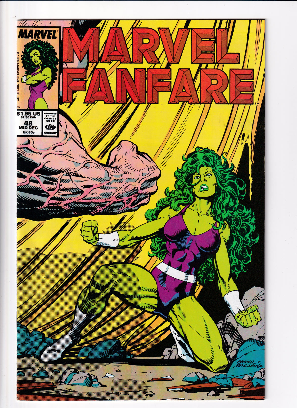 Marvel Fanfare #48 NM (9.2) (1989)