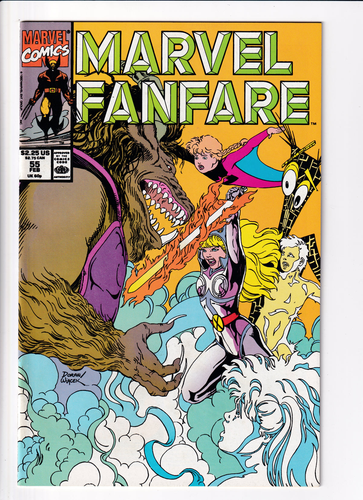 Marvel Fanfare #55 VF (8.5) (1991)