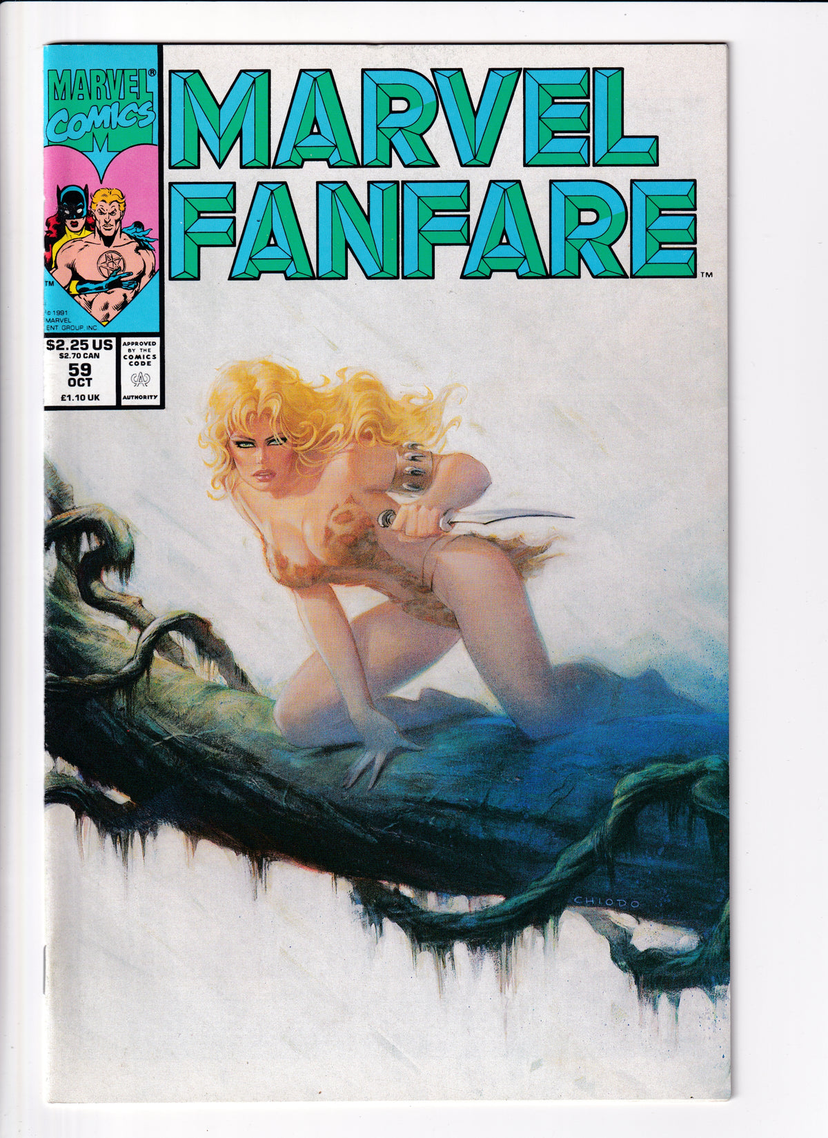 Marvel Fanfare #59 NM (9.2) (1991)