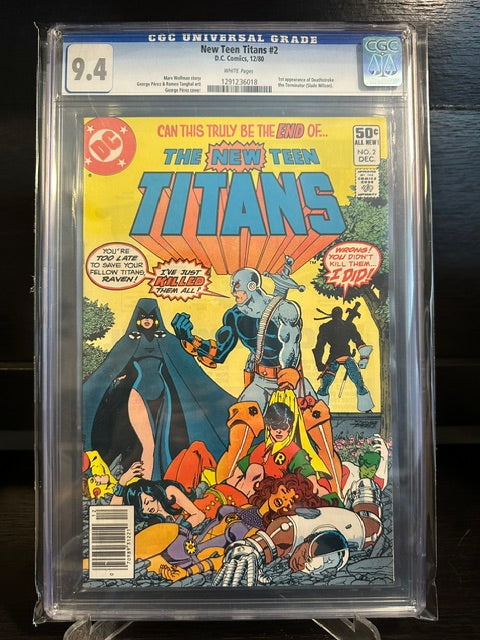New Teen Titans #2 Newsstand CGC 9.4 (1980)
