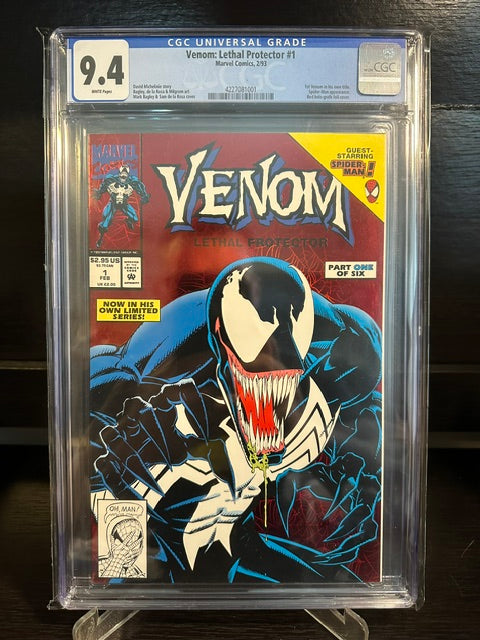 Venom Lethal Protector #1 CGC 9.4 (1993)