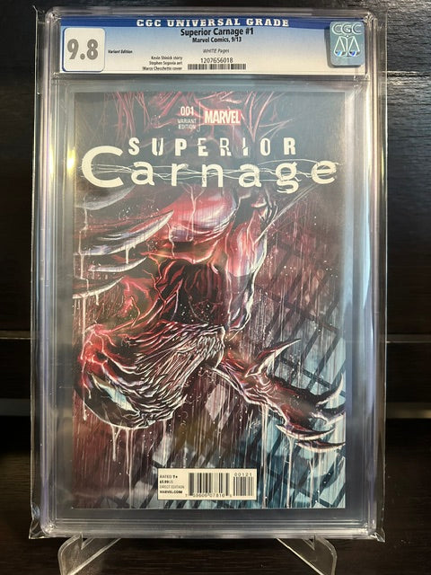 Superior Carnage #1 1:25 Var CGC 9.8 (2013)